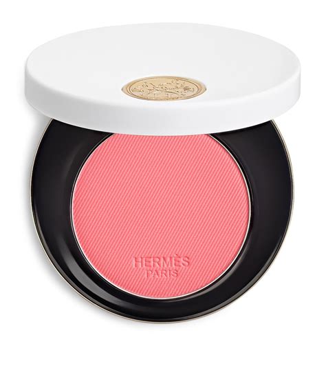 hermes blush rose pommette|HERMÈS BEAUTY Rose Hermès Silky Blush Powder .